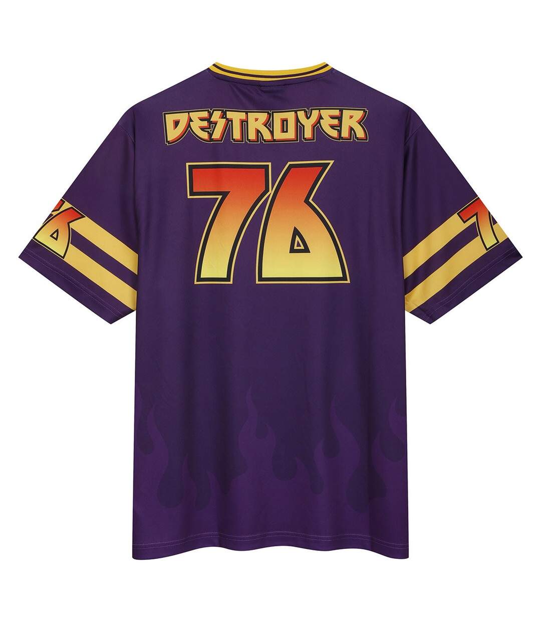 T-shirt destroyer rock fc adulte violet Amplified-2