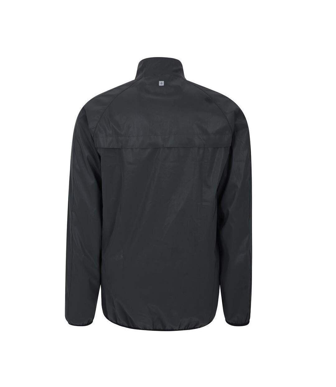 Mens reflective jacket black Mountain Warehouse