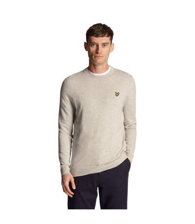 Pull homme gris clair chiné Lyle & Scott Lyle & Scott