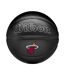 Ballon De Basket Motif/style Miami Heat Nba Team Premiere Taille 7 Noir Wilson-1