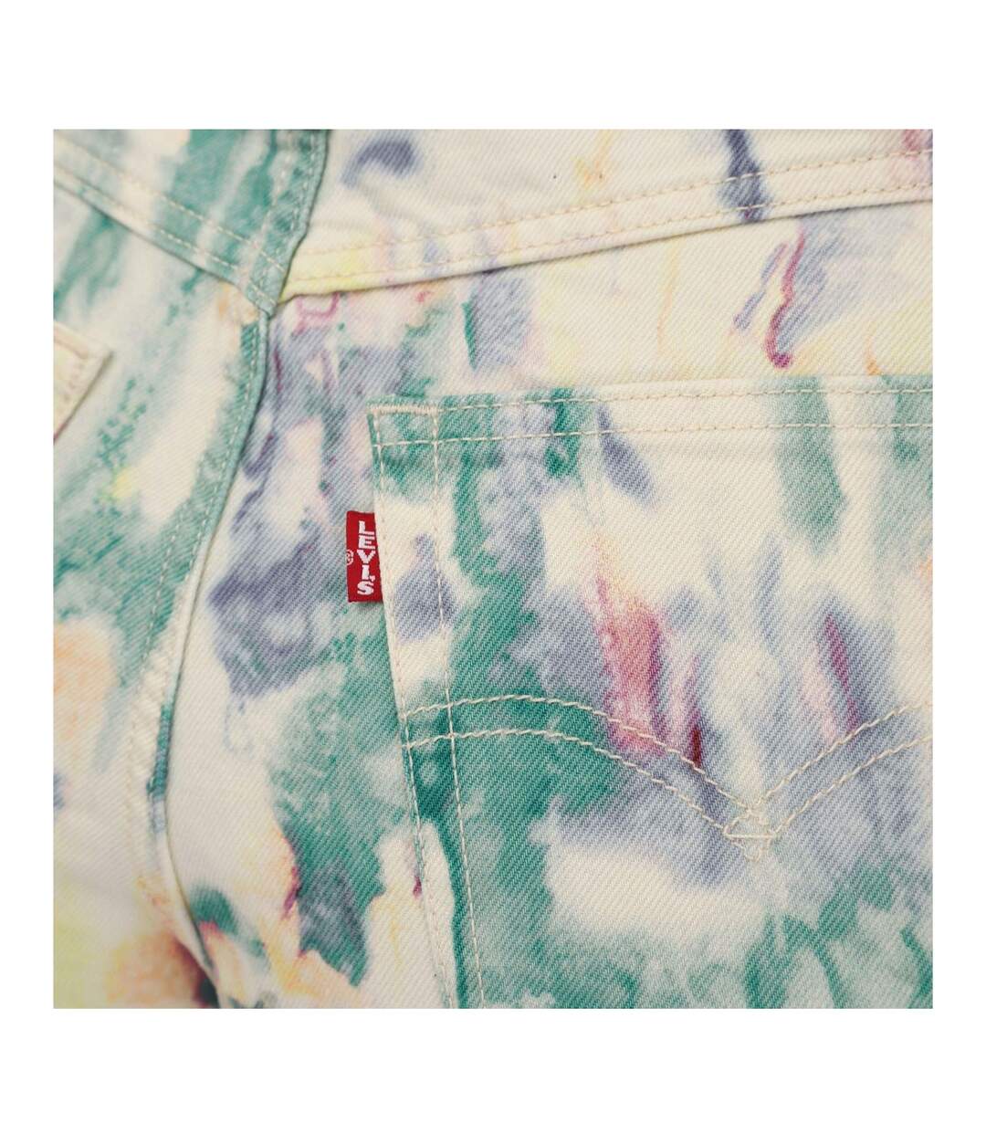 Short 80´s mom femme multicolore Levis-4