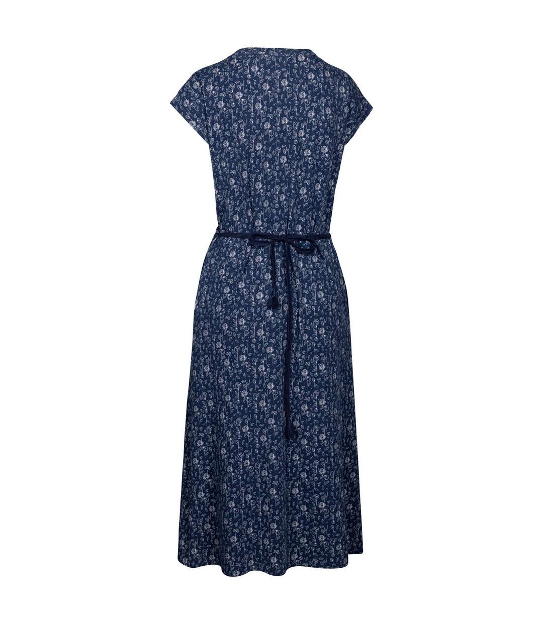 Womens/ladies portia flower casual dress navy Trespass