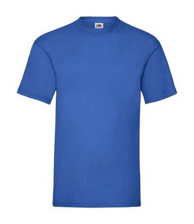 Mens valueweight t-shirt royal blue Fruit of the Loom