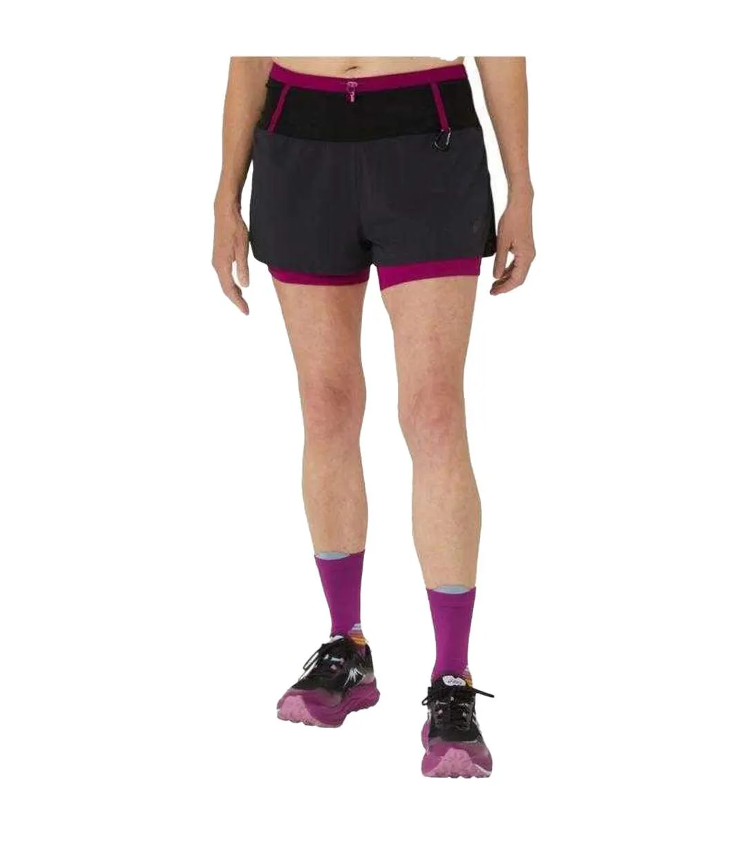 Short Fujitrail Femme Noir Asics-3
