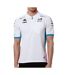 Polo blanc/turquoise homme kappa adram - xxl-1