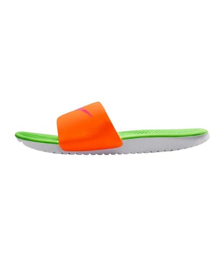 Claquettes Motif/style Contrasté Coffee Homme Orange Nike