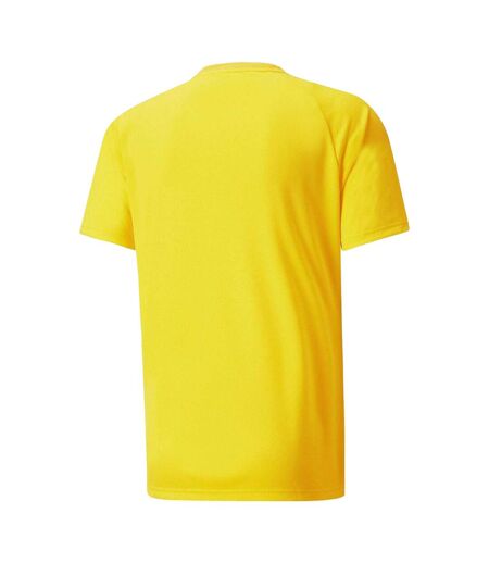 Mens Teamvision Football Jersey Yellow Black Puma