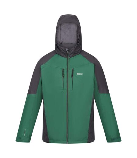 Veste imperméable calderdale homme vert / cendre Regatta Regatta