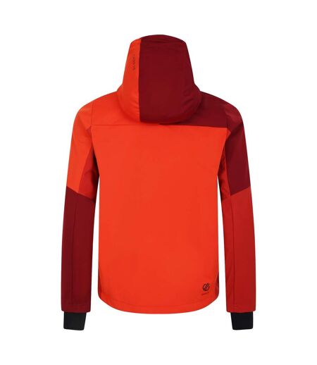 Mens Mountaineer Soft Shell Jacket Tuscan Red Cinnamon Dare 2B
