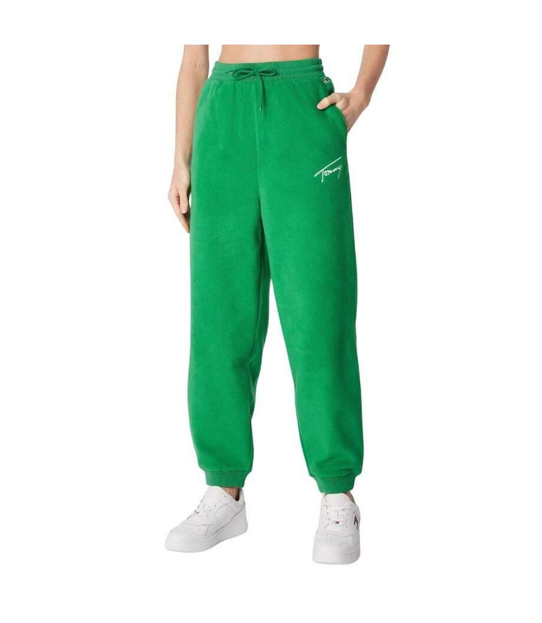 Pantalon De Jogging Femme Vert Tommy Jeans-3