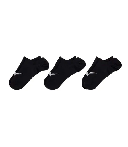 Lot De 3  Socquettes Everyday Plus Femme Noir Blanc Nike