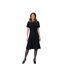 Brook Taverner Womens/Ladies Belinda Jersey Dress (Black) - UTPC6395