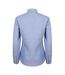 Womens/ladies modern long sleeve oxford shirt blue Henbury