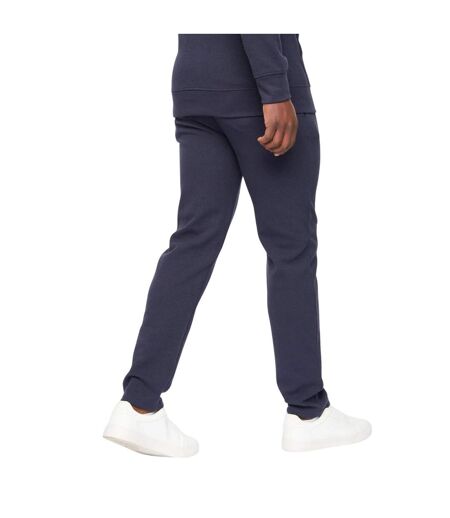 Mens hannings jogging bottoms dark navy Duck and Cover