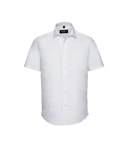 Russell Collection - Chemise - Homme (Blanc) - UTPC6142