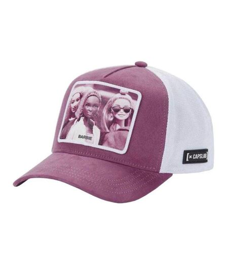 Casquette Trucker Motif/style Barbie Femme Rose Capslab