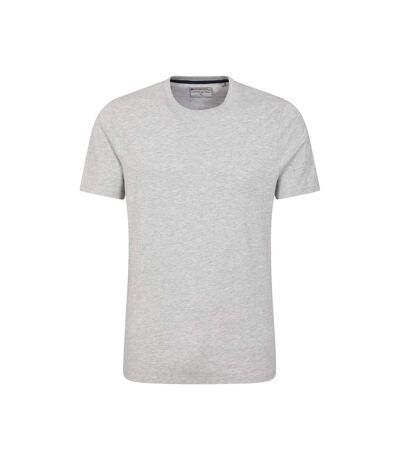 Mens Flint Crew Neck T-shirt Grey Mountain Warehouse