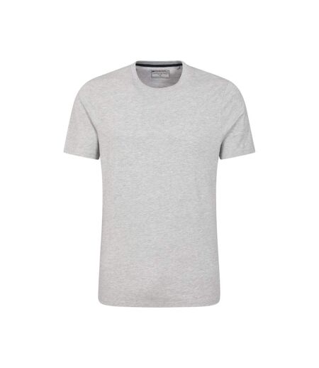 Mens Flint Crew Neck T-shirt Grey Mountain Warehouse