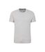 Mens Flint Crew Neck T-shirt Grey Mountain Warehouse-1