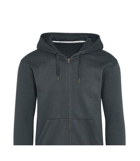 Veste À Capuche Signature Adulte Charbon SG