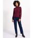 T-shirt col montant col et poignets smockés-3