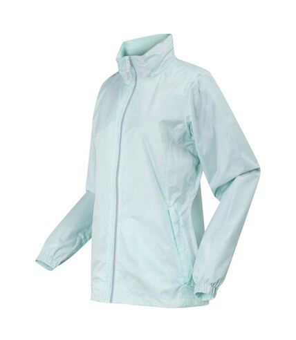 Womens/ladies corinne iv waterproof jacket bleached aqua Regatta