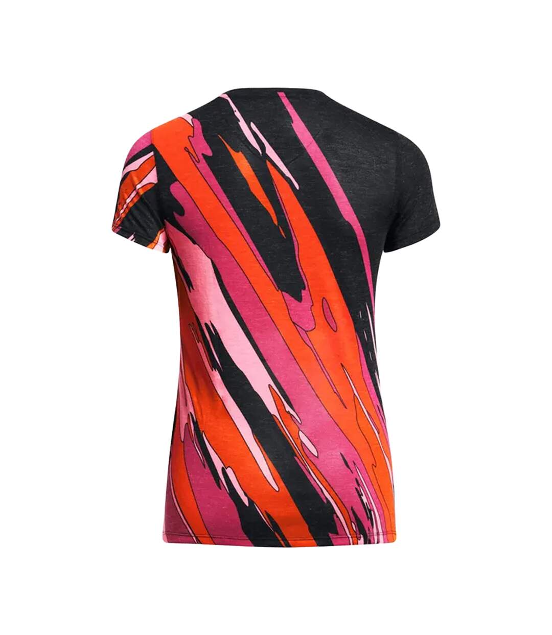 T-shirt manches courtes pro runner femme noir Under Armour-2