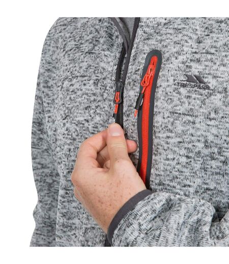 Trespass Mens Bingham Fleece Jacket (Grey Marl) - UTTP4287