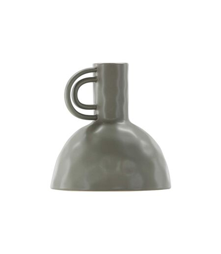 Vase Design en Céramique Vivi 25cm Gris Foncé