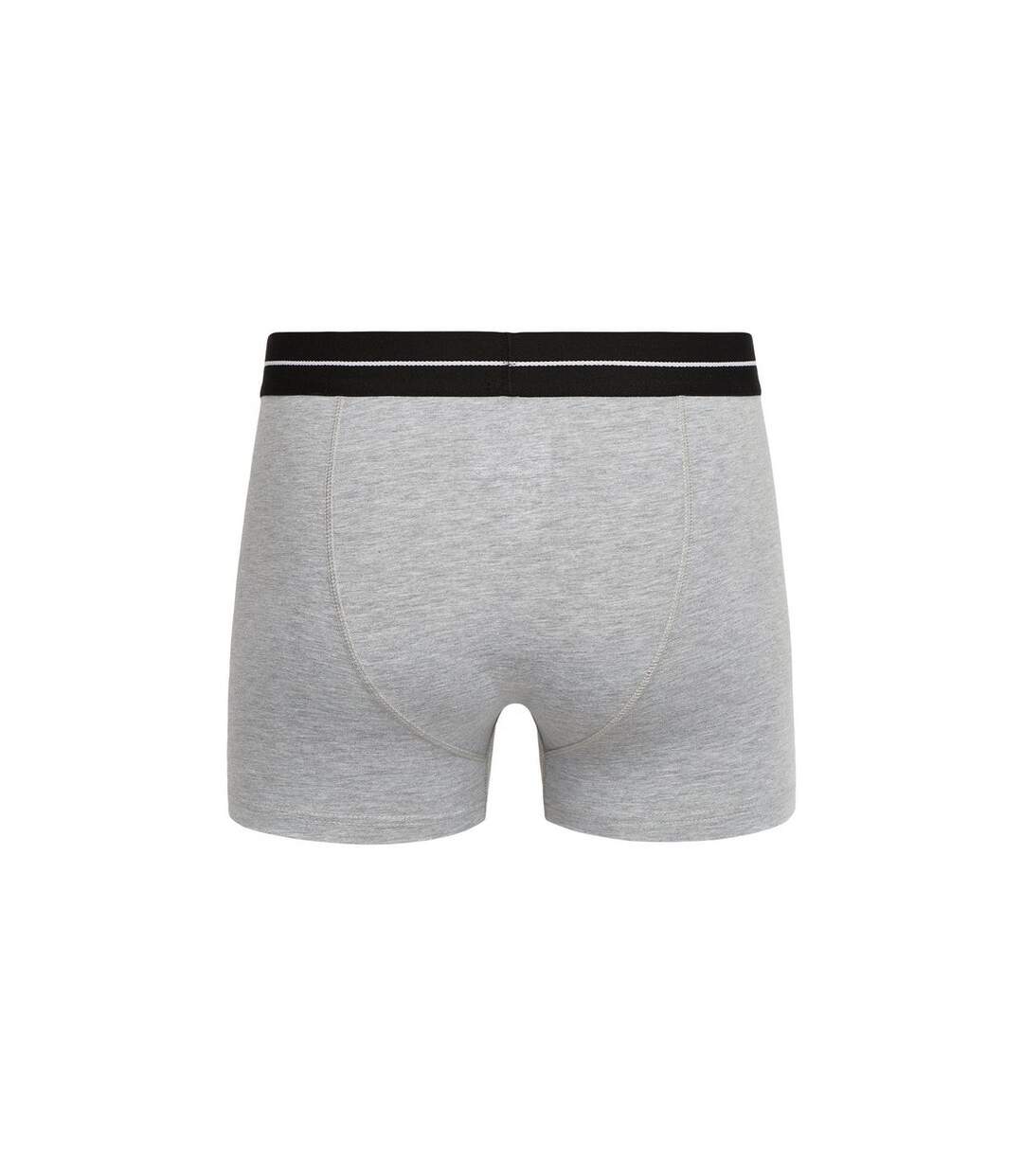 Crosshatch Mens Ambek Boxer Shorts (Pack of 2) (Grey Marl)