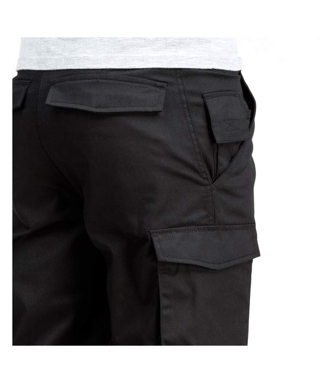 Pantalon de travail, coupe régulière homme noir Russell