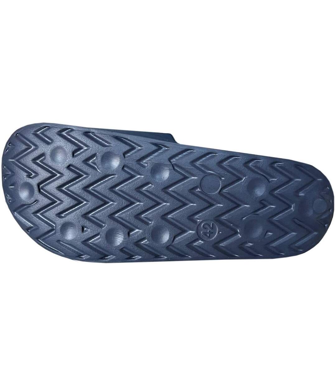 Claquettes Motif/style Logo Homme Bleu Marine Lee Cooper-4