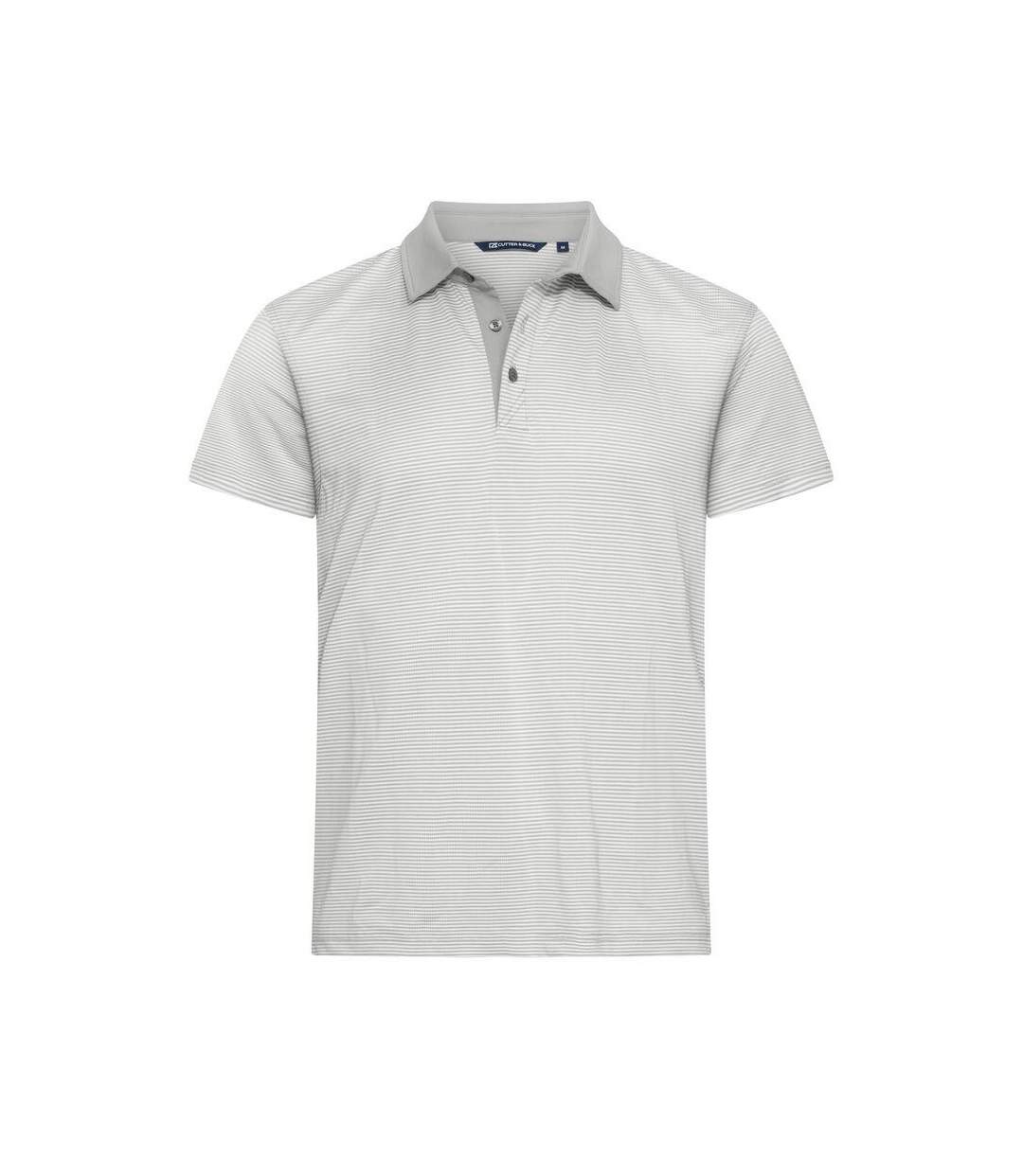 Polo Virtue Homme Argenté Cutter & Buck-1
