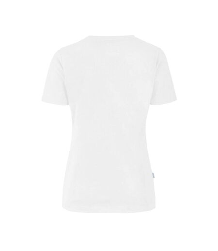 Womens/ladies Slim T-shirt White Cottover