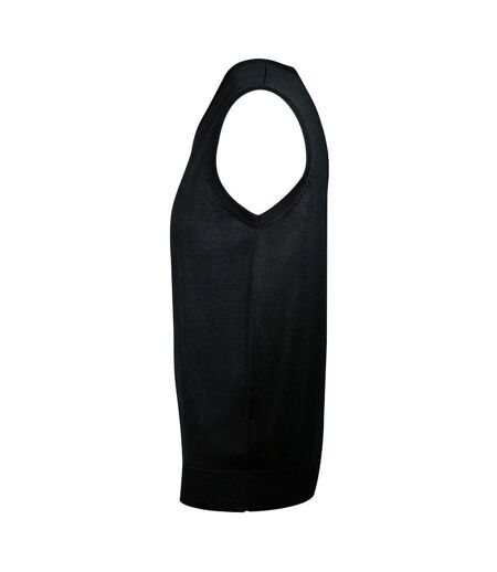 Pull Sans Manches Gentlemen Homme Noir SOLS