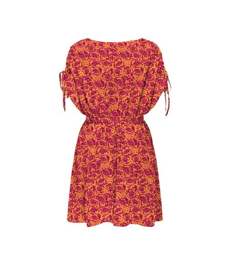 Robe rose/orange femme only nova - s