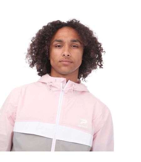 Coupe-vent cagoule homme rose Patrick