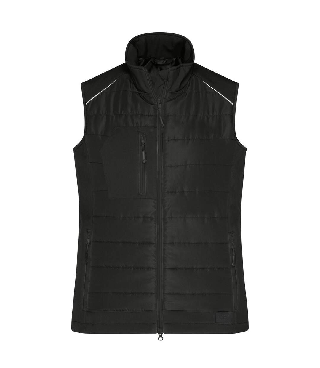 Veste Sans Manches Hybrid Femme Noir James And Nicholson-1