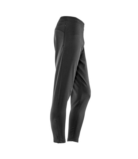Spiro Mens Slim Sweatpants (Black) - UTBC5459