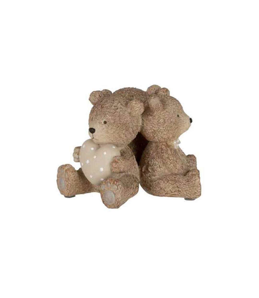 Statuette Déco Enfant 3 Ours 17cm Marron-1