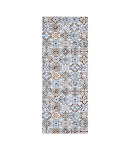 Tapis de cuisine en PVC motif géométrique PKIT