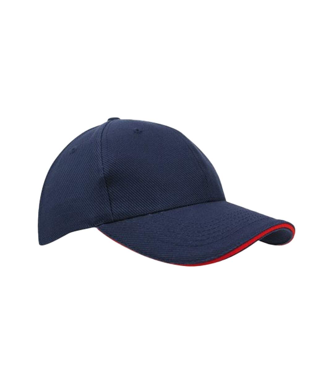 Casquette De Baseball Bleu Marine Rouge L-Merch-1