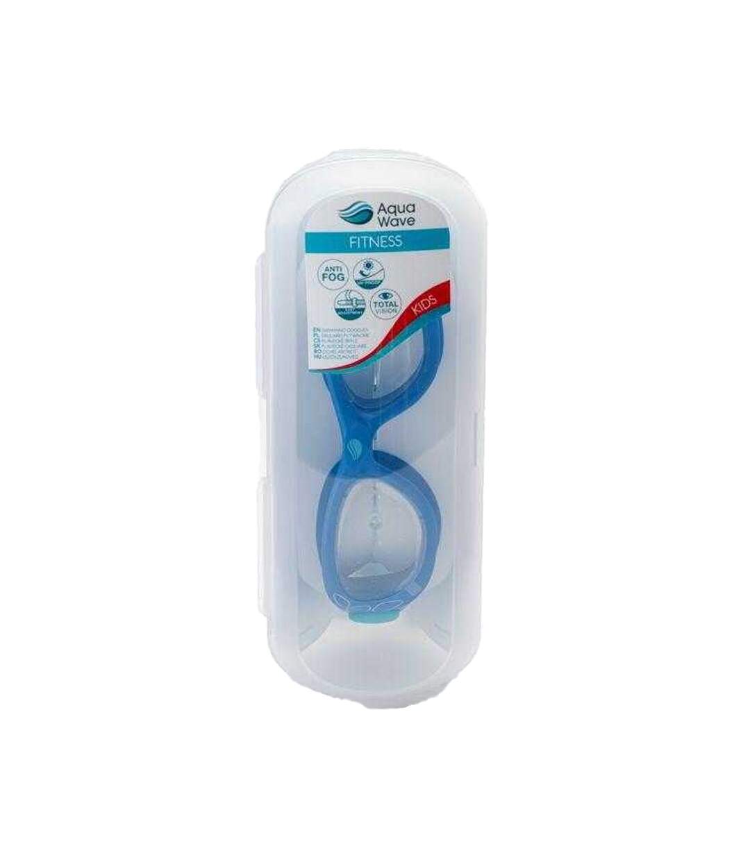 Childrens/kids Shelly Swimming Goggles Blue Aquawave-3