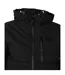 Doudoune Matelassée Motif/style Circulaire Homme Noir Plein Sport-4