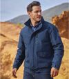 Pikowana kurtka z mikrofibry  Atlas For Men