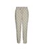 Pantalon blanc/vert/rose imprimé femme vero moda easy - s-1