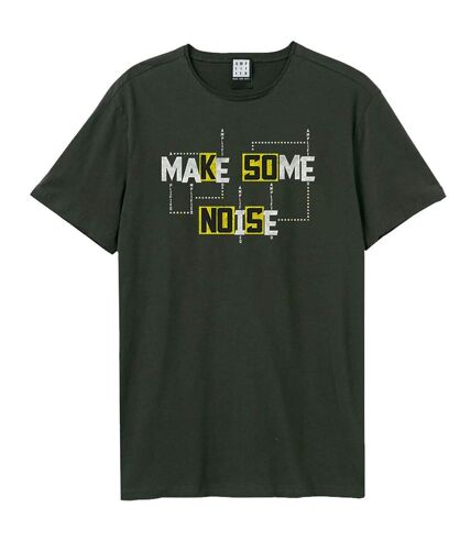 Amplified - T-shirt MAKE SOME NOISE - Adulte (Charbon) - UTGD1448