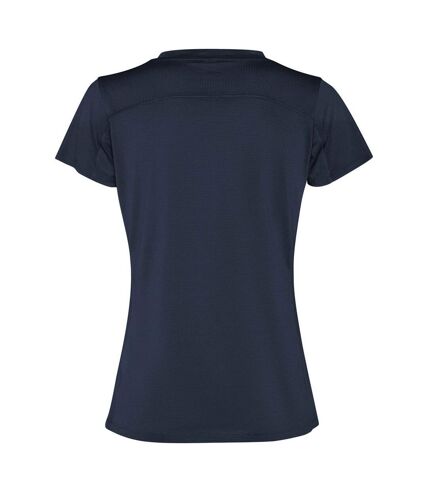 T-shirt slam femme bleu marine Roly Roly