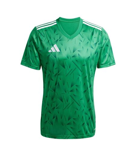 T-shirt Style Motif Géométrique Team Icon Homme Vert Adidas