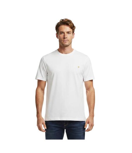 T-shirt Manches Courtes Harrow Homme Blanc Farah